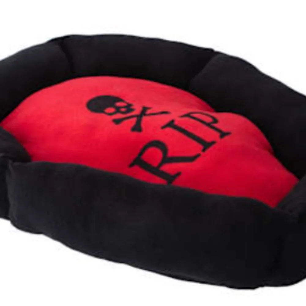 Pet Bed Coffin Halloween